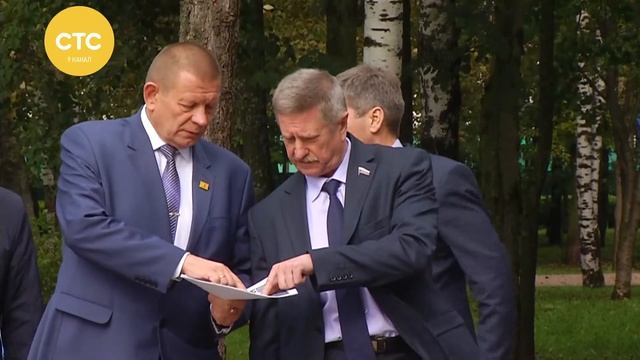 Укладка брусчатки в Парке Победы смотреть онлайн