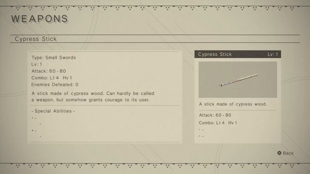 NieR:Automata - Cypress Stick Weapon Location смотреть онлайн