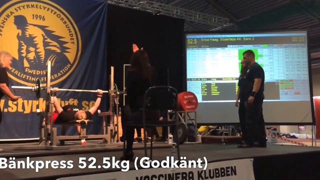 Erica Haag USM 84 Klassen 3/5-2015 SM-Silver смотреть онлайн