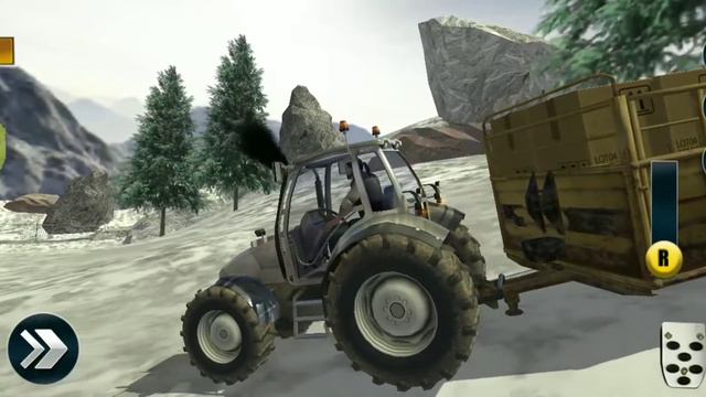 Real Tractor Trolley Cargo Farming Simulator Gameplay #25 – Tractor Games – Android Games смотреть онлайн