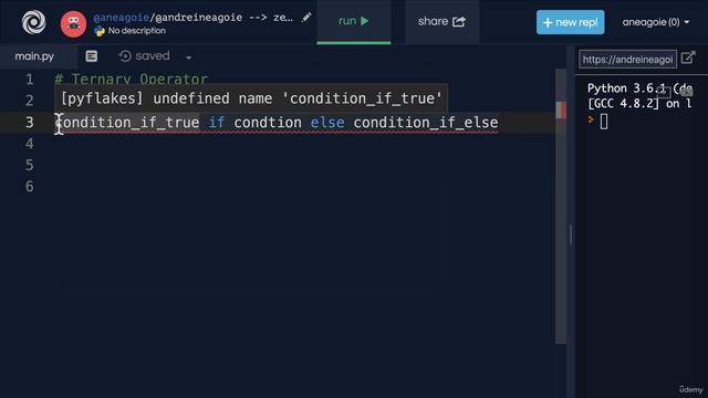 *New* Python Full Course 2023 - Ternary Operator in Python 2023 смотреть онлайн