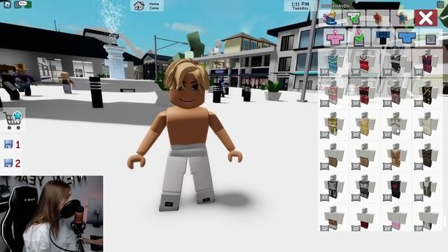 Стала КУПИДОНОМ в Брукхейвен РП Роблокс! День Святого Валентина в Brookhaven RP Roblox смотреть онлайн