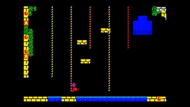 Monkey J. in: The Treasure of the Gold Temple... Walkthrough, ZX Spectrum смотреть онлайн