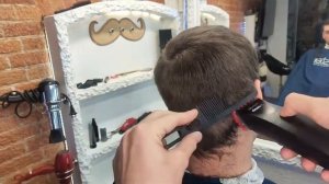 Стрижка полубокс мужская под машинку в домашних условиях // Стрижка мужская полубокс пошагово