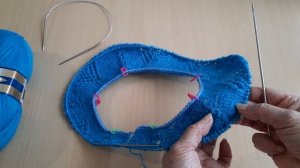 Французская ажурная кофта спицами реглан сверху. Начало проекта.