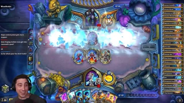 My FAVORITE Deck of the NEW Expansion! | Hearthstone Titans смотреть онлайн