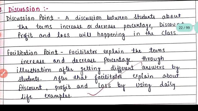 Maths Lesson Plan | Class -8 | Chapter - Comparing Quantities| Topic- Profit, loss and discount смотреть онлайн