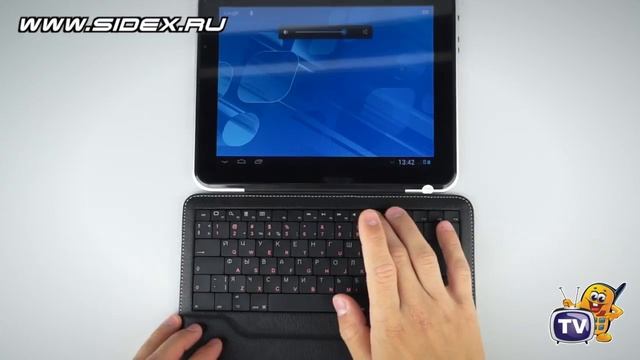 Sidex.ru: Bluetooth-клавиатура Genius LuxePad для планшетов смотреть онлайн