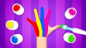 Изучение цветов с семьей пальчиков Плим-Плим #1 | Учебные видеофильмы | Плим Плим