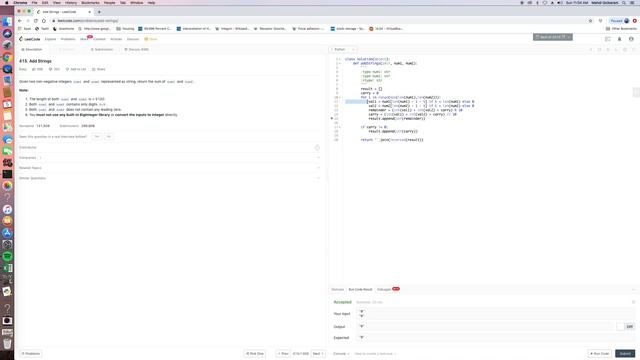 Add Strings Python Leetcode 415 Strongest Explanation смотреть онлайн