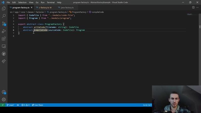 Abstract Factory Example | Design Patterns смотреть онлайн