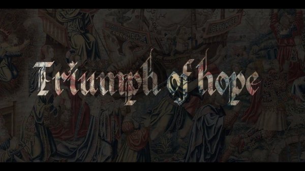 Conservation of the tapestry “The Triumph of Hope”