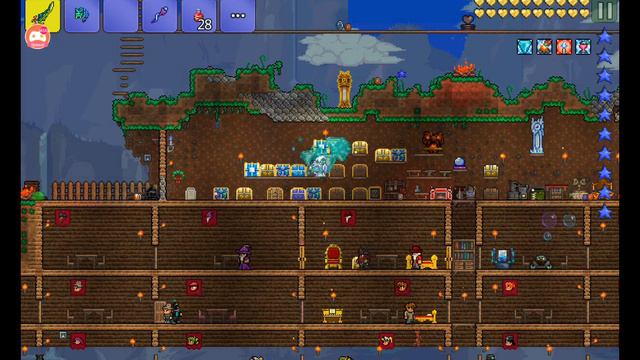 Стрим по Terraria on android #4: смотреть онлайн