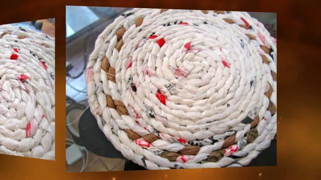 Корзинка своими руками из пакетов. Интересные идеи смотреть онлайн