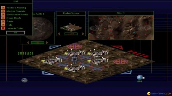 Outpost gameplay (PC Game, 1994)