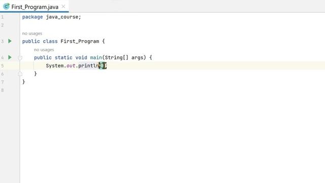 Java Full Course 3 - Create Your First Java Program in 3 Steps! смотреть онлайн