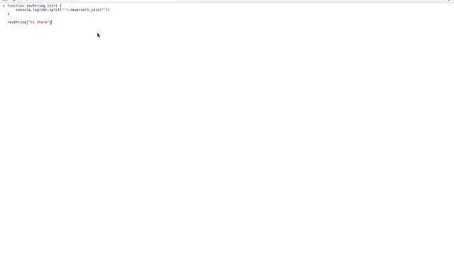 Reverse a String in Javascript смотреть онлайн