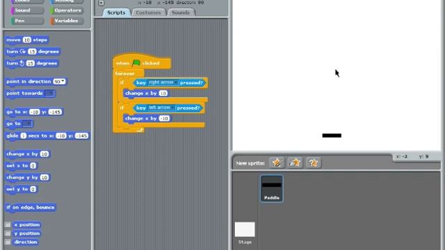 Scratch Demo 1/5 (Breakout Game) смотреть онлайн