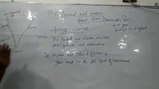 Class 9 English Poem The Road not taken смотреть онлайн