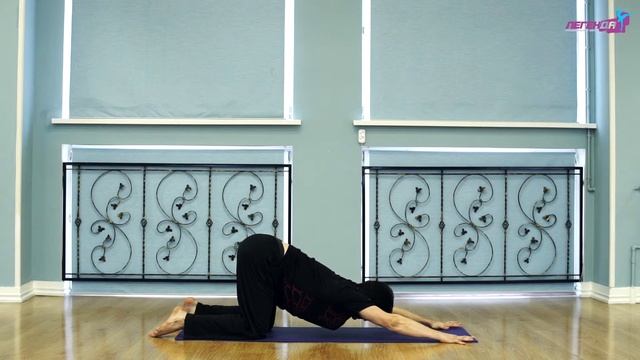 Видео-урок "Йогатерапия Позвоночника" Олега Попкова, направление "Гимнастика Йогов" смотреть онлайн