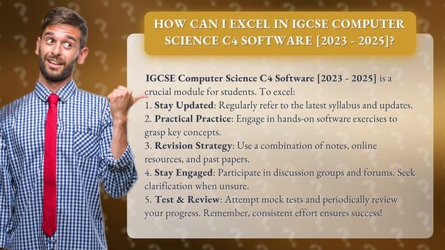 How Can I Excel in IGCSE Computer Science C4 Software [2023 - 2025]? смотреть онлайн