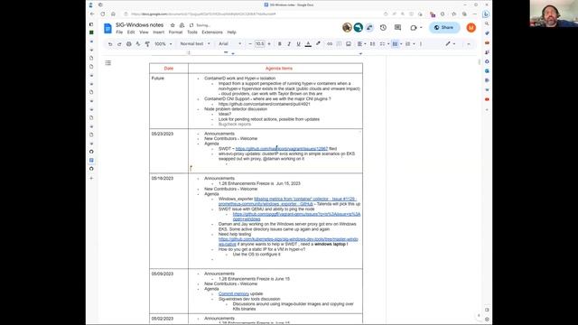 Kubernetes SIG-Windows 20230523 смотреть онлайн