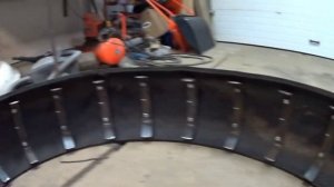 Гусеничный минитрактор. Усовершенствование гусеницы из тракторной покрышки..mp4