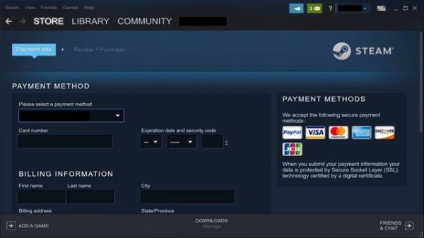 How to Add Money to Steam Wallet