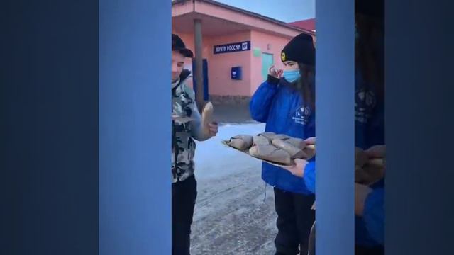 Акция "Блокадный хлеб" в Шарыповском муниципальном округе (27 января 2022 г.) смотреть онлайн