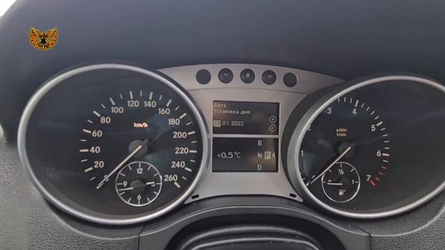 Как настроить часы -Mercedes ml164/gl164#mercedes смотреть онлайн