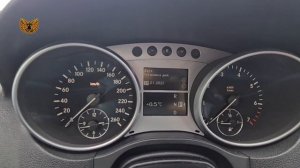 Как настроить часы -Mercedes ml164/gl164#mercedes