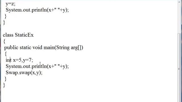Learn Java Tutorial 14 Static function with example смотреть онлайн