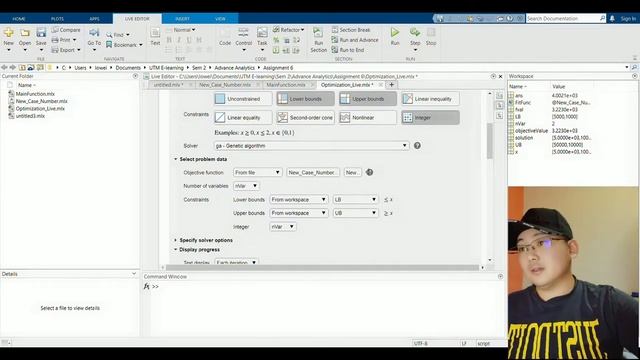 Optimization by using Genetic Algorithm in Matlab смотреть онлайн