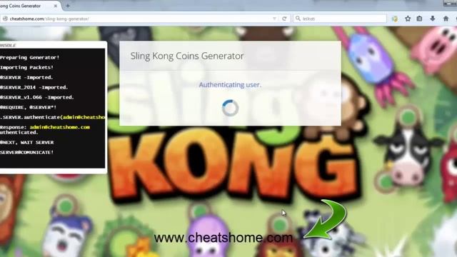 Sling Kong Unlimited Coins Tutorial смотреть онлайн