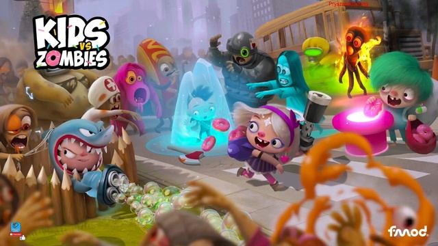 Kids vs Zombies: Donuts Brawl - Gameplay Walkthrough Part 1 Tutorial (Android,iOS) смотреть онлайн