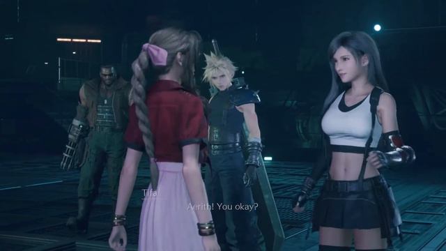FINAL FANTASY 7 REMAKE - THE FIRST TIME THE TEAM MEET RED XIII смотреть онлайн