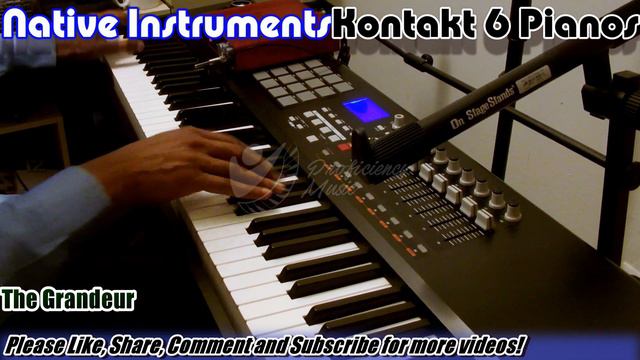 Native Instruments: Kontakt 6 Pianos Sound Demo смотреть онлайн