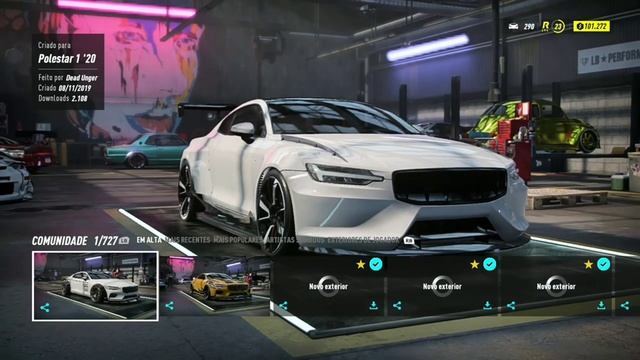 TUNEI O MEU POLISTAR (NEED FOR SPEED - HEAT) смотреть онлайн