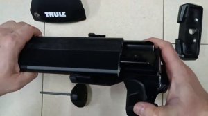How to Install THULE Roof Cross Bars Toyota Highlander / Toyota Kluger