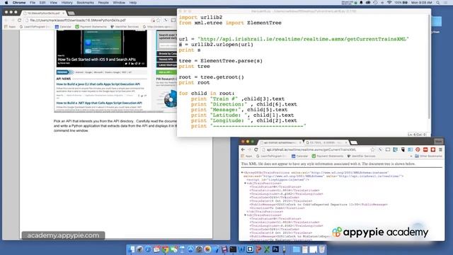 Downloading and Parsing XML Demo: Lesson 119 смотреть онлайн