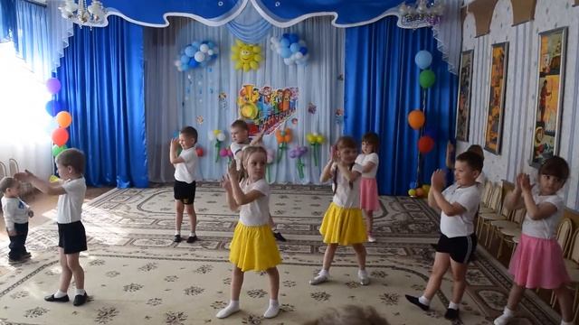 Гимнастика в детском саде. Липецк, ДС 136. 24.05.18 смотреть онлайн