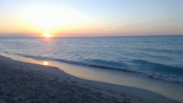 Закат на пляже Атлантического океана смотреть онлайн