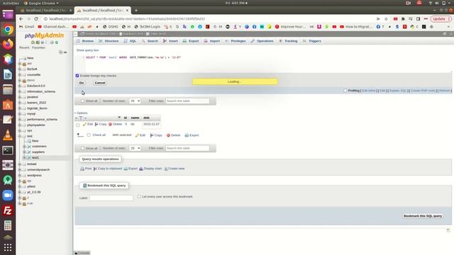 MySql search birthday between two dates смотреть онлайн