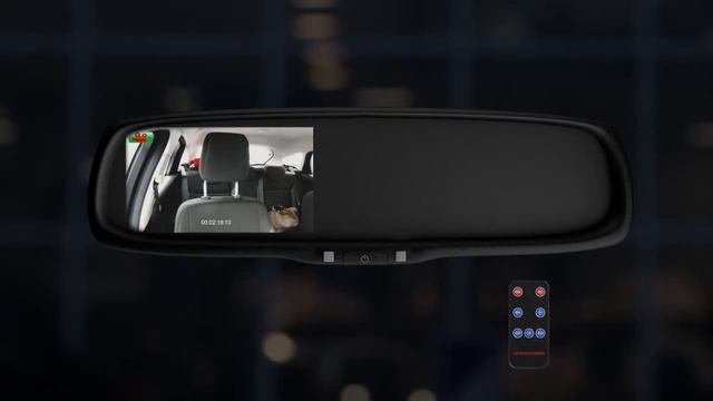 Зеркало заднего вида с видеорегистратором DVR Mirror смотреть онлайн