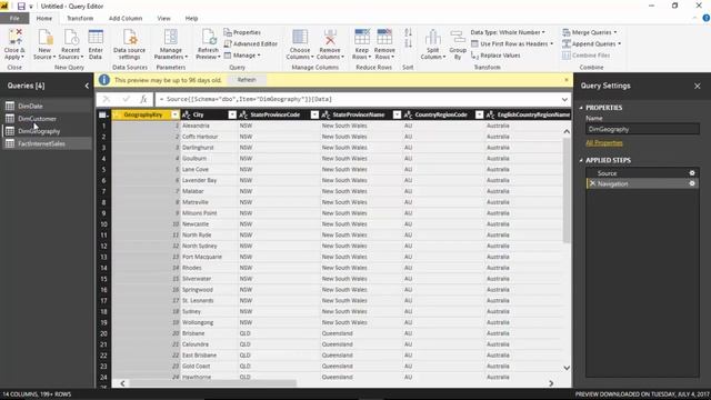 10 Import Data SQL Server Powe BI смотреть онлайн