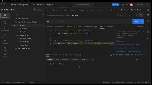Postman Mock Servers смотреть онлайн