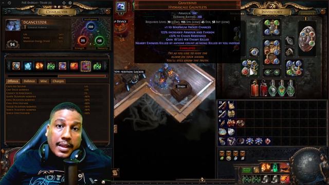 PATH OF EXILE 3.22 🕷 ARAKAALI'S FANG POSION OCULTISTA смотреть онлайн