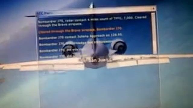 fsx demo take off at st-maarten. смотреть онлайн