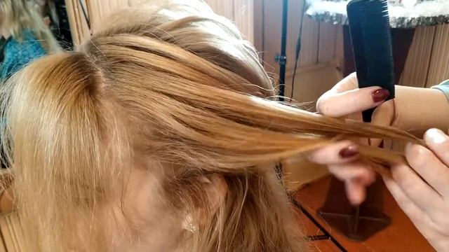 Мастер-класс по парикмахерскому искусству . Урок №5 "Асимметричный пучок". смотреть онлайн