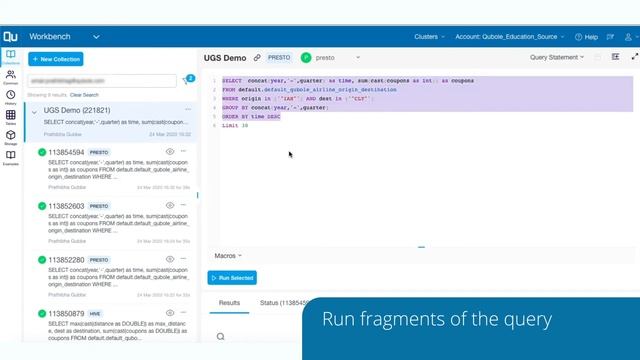 Workbench: Query Collaboration & Collections смотреть онлайн